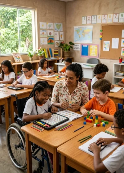 Introdução em Educação Inclusiva: Aprendizagem e Desempenho Escolar