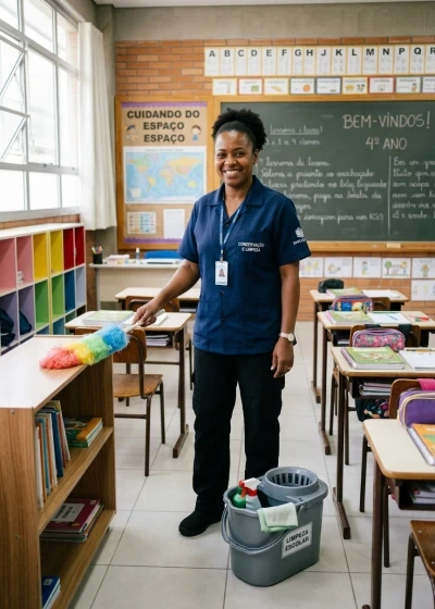 Fundamentos e Normas de Boas Práticas em Limpeza Escolar