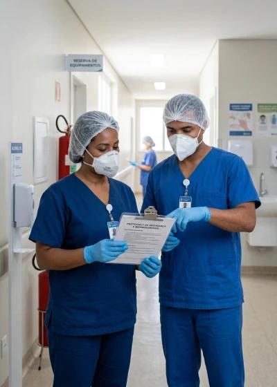 Saúde e Segurança do Trabalhador na Área da Saúde