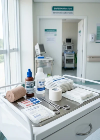 Materiais e Equipamentos para Curativos