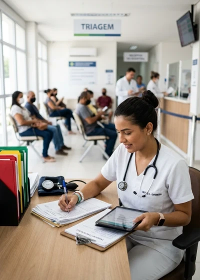 Fluxo e Organização do Atendimento na Triagem