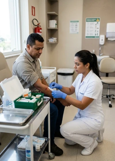 Fundamentos e Procedimentos Básicos de Primeiros Socorros no Trabalho