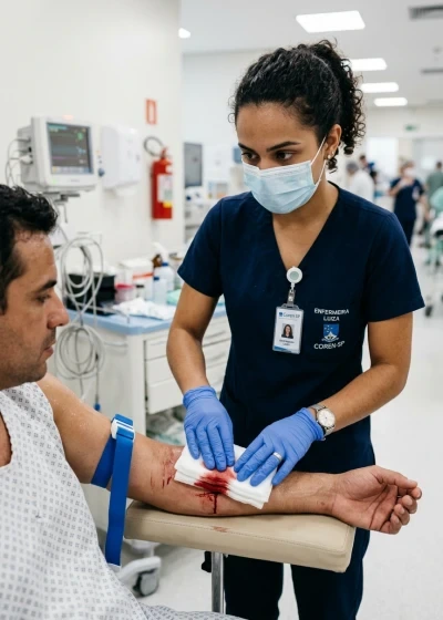 Atendimento em Hemorragias e Controle de Sangramentos