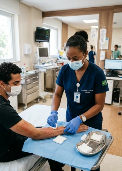 Atendimento a Queimaduras e Intoxicações