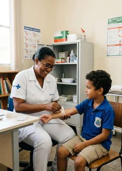 Fundamentos e Princípios dos Primeiros Socorros em Ambientes Escolares