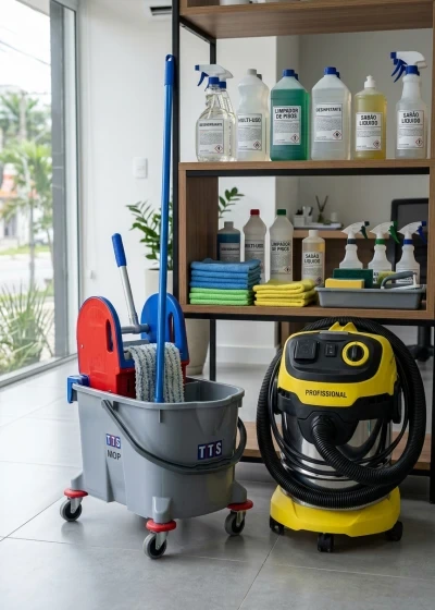 Equipamentos e Produtos de Limpeza