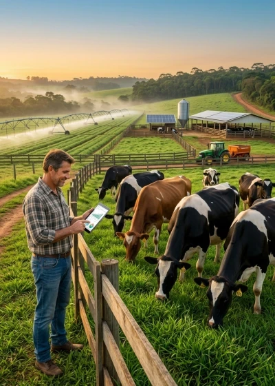 Gestão e Sustentabilidade na Pecuária Leiteira
