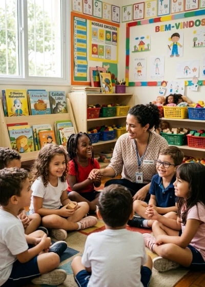 Aspectos Socioemocionais na Aprendizagem Infantil
