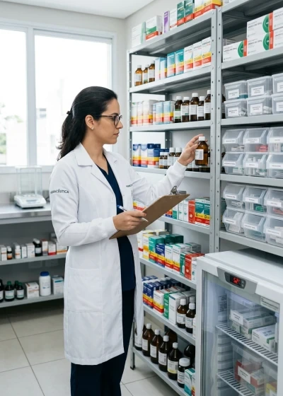Controle e Armazenamento de Medicamentos