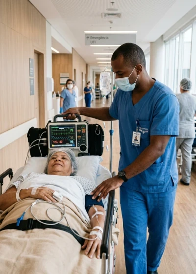 Transporte e Monitoramento do Paciente