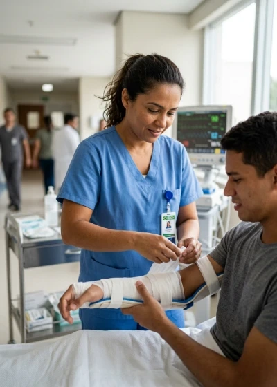 Atendimento a Fraturas, Entorses e Traumas