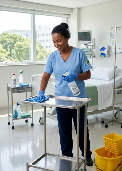 Limpeza e Conservação no Ambiente Hospitalar