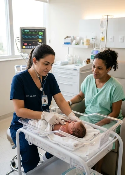 Cuidados Neonatais e Apoio ao Recém-Nascido