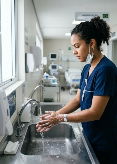 Educação Continuada e Valorização Profissional em Higienização das Mãos