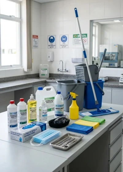 Produtos e Equipamentos para Limpeza