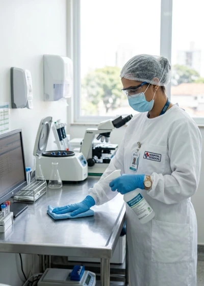 Procedimentos de Limpeza e Desinfecção