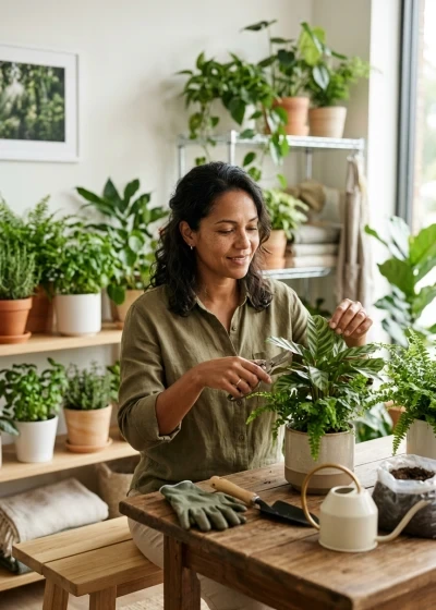 Hortoterapia na Promoção da Saúde Mental