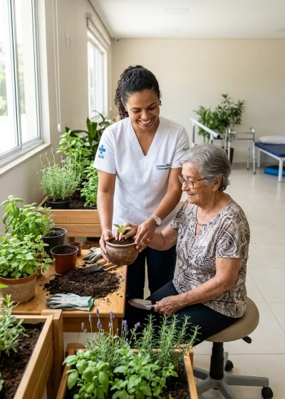 Aplicações da Hortoterapia em Saúde Física