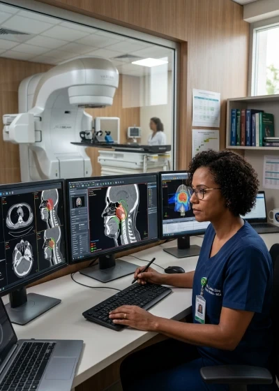 Planejamento e Simulação do Tratamento Radioterápico