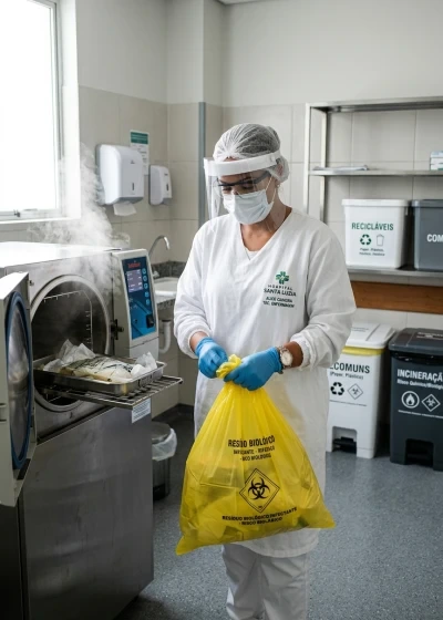 Tratamento e Destinação Final dos Resíduos em Serviços de Saúde