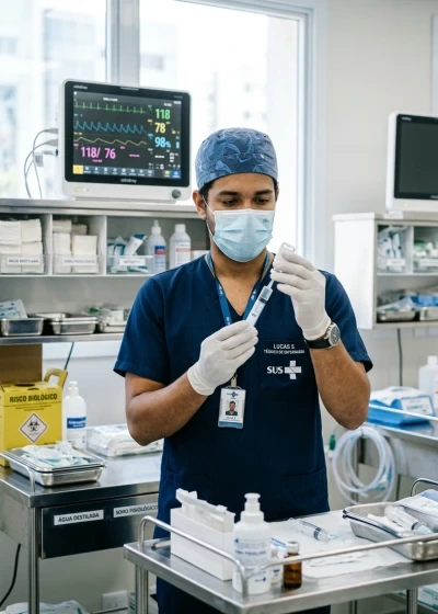 Suporte Técnico em Procedimentos Hospitalares