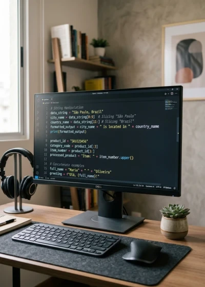 Manipulação de Strings