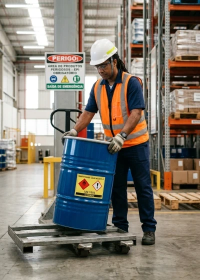 Segurança e Prevenção de Riscos na Movimentação de Produtos Perigosos