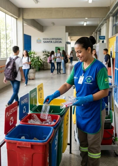 Gestão de Resíduos e Sustentabilidade em Escolas