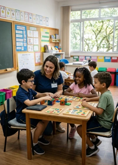Ambiente Escolar e Inclusão Social de Crianças com Autismo