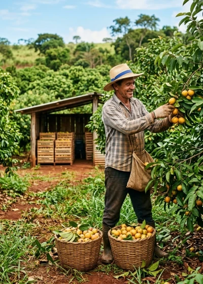 Colheita, Pós-Colheita e Comercialização