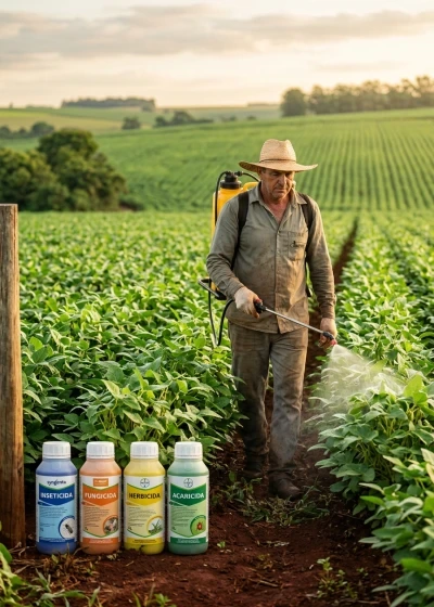 Tipos e Mecanismos de Ação dos Defensivos