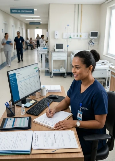 Organização e Rotinas do Apoio Hospitalar