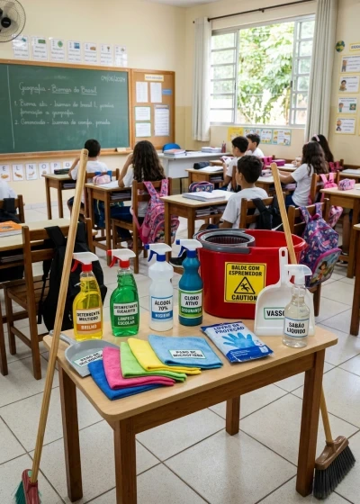 Produtos e Equipamentos de Limpeza