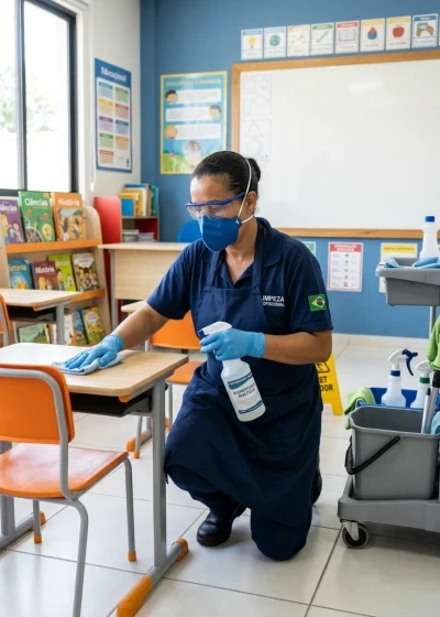 Saúde e Segurança no Trabalho de Limpeza