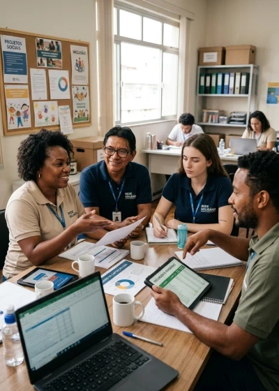 Captação de Recursos e Parcerias