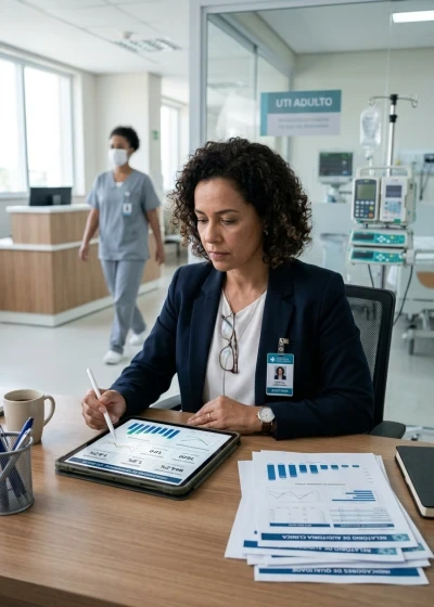 Análise de Dados e Relatórios em Auditoria Hospitalar