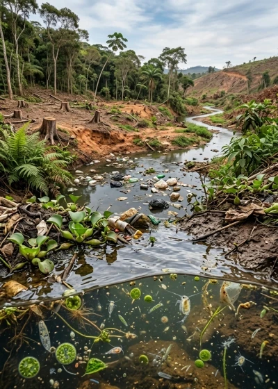 Impactos Ambientais e Poluição