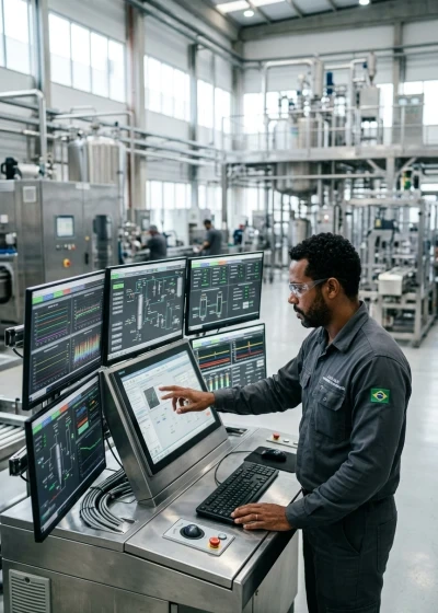 Automação Industrial Avançada e Controle Supervisório