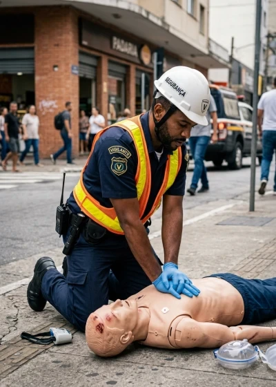 Noções de Primeiros Socorros para Vigilantes