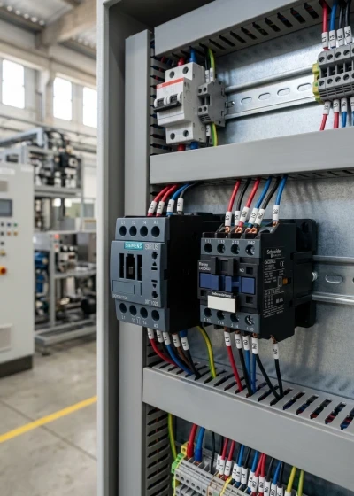 Relés e Contatores em Sistemas de Comando