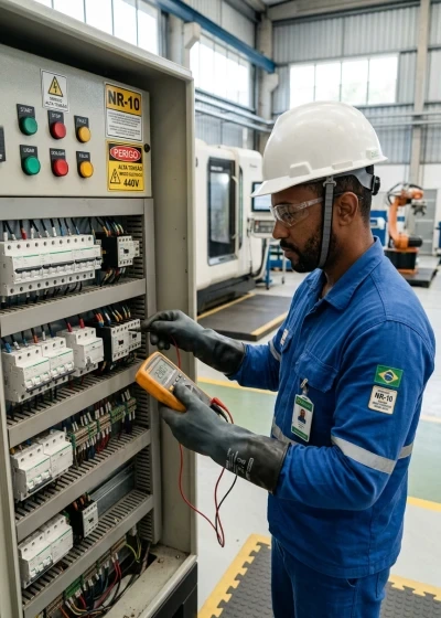 Segurança e Normas Técnicas em Comandos Elétricos