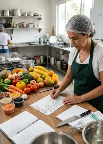 Planejamento e Controle de Cardápios Escolares