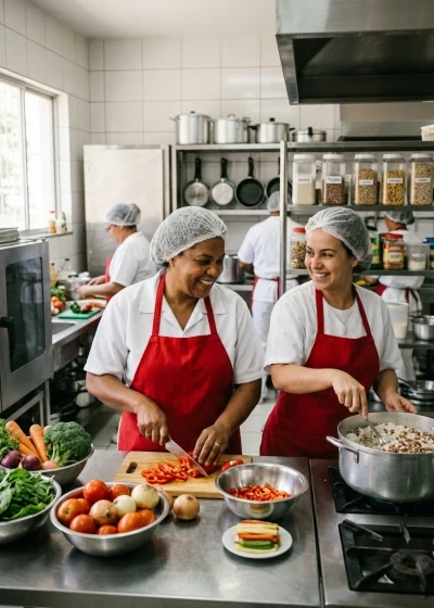 Gestão e Atendimento em Serviços de Alimentação Escolar