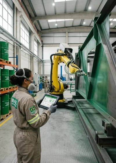 Tendências e Inovações na Pintura Industrial