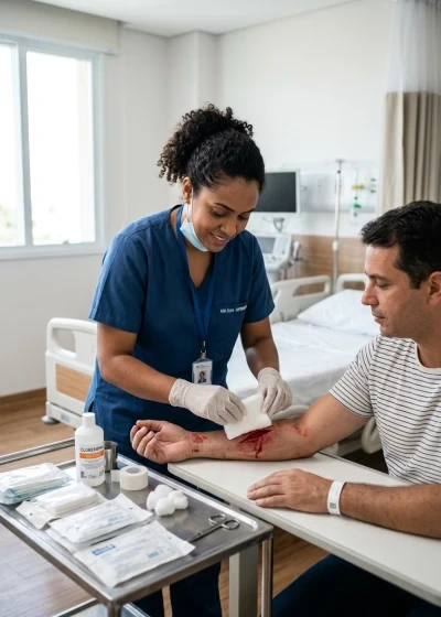 Atendimento a Ferimentos e Hemorragias