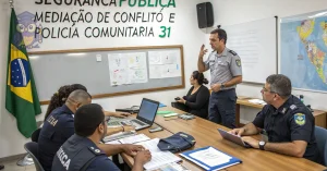 Curso de Curso Livre de Segurança Pública Mediação de Conflitos e Polícia Comunitária