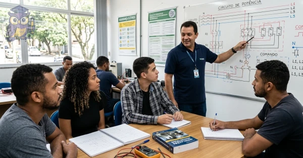 Objetivo do curso Montagem de Painéis Elétricos e Comandos